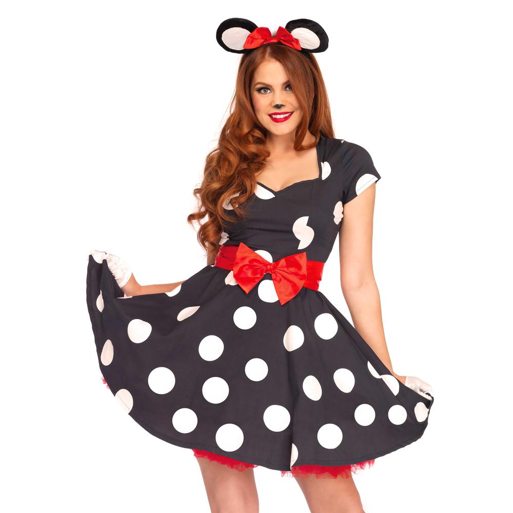 Leg Avenue - Miss Mouse Costume - Noir
